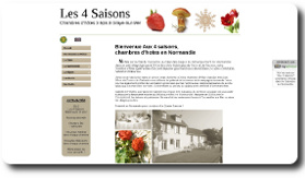 image du site des chambres d'hotes Les 4 Saisons
